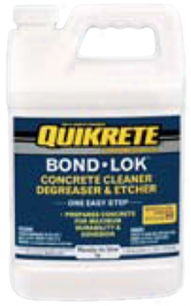 Quikrete? Bond?lok? Concrete Cleaner, Degreaser And Etcher (gallon)