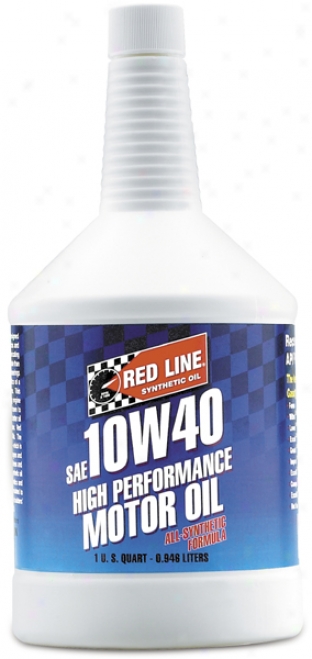 Red Line 10w40 Synthetic Motor Oil (1 Qt.)