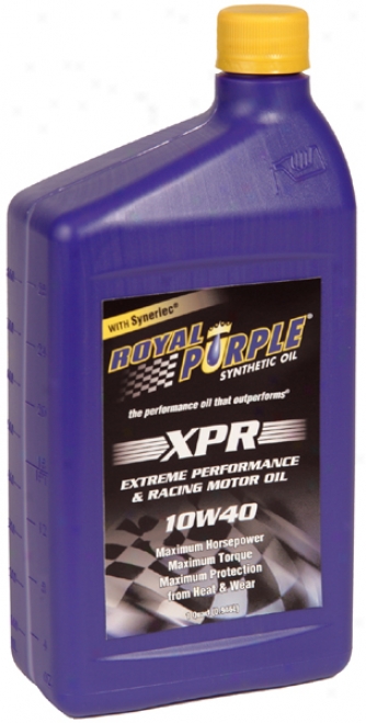 Royal Purple 10w40 Extreme Performanxe Racimg 41 Motor Oil (1 Qt.)