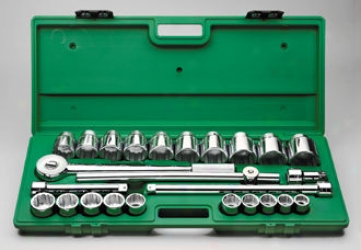 Sk Tool 25 Piece 3/4'' Drive 12 Point Fractional Socket Set