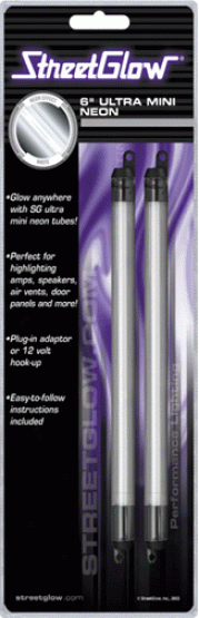 Streetglow 6'' Ultra Mini Accent Neon Tubes