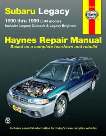 Subaru Legacy Haynes Repair Manual (1990-1999)