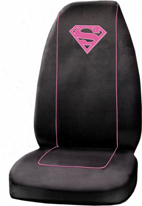 Supergirl Shield Logo Seat Cover