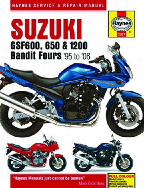 Suzuki Gsf600 Haynes Repair Of the hand (1995 - 2000)