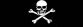 Glasscapes Jolly Roger Flag Decal
