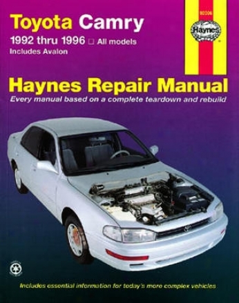 Toyota Camry (1992-1996) & And Avalon (1995-1996) Haynes Repair Manual