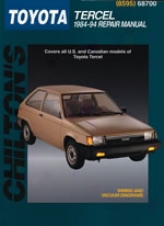 Toyota Tercel (1984-94) Chilton Manual