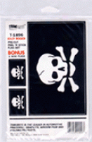 Trimbrite Jolly Rogers Flag Decal Set