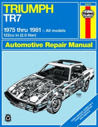 Triumph Tr7 Haynes Repair Manual (1975-1981)