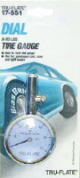 Tru-flate Dial Tire Gauge (0-60 Lbs.)