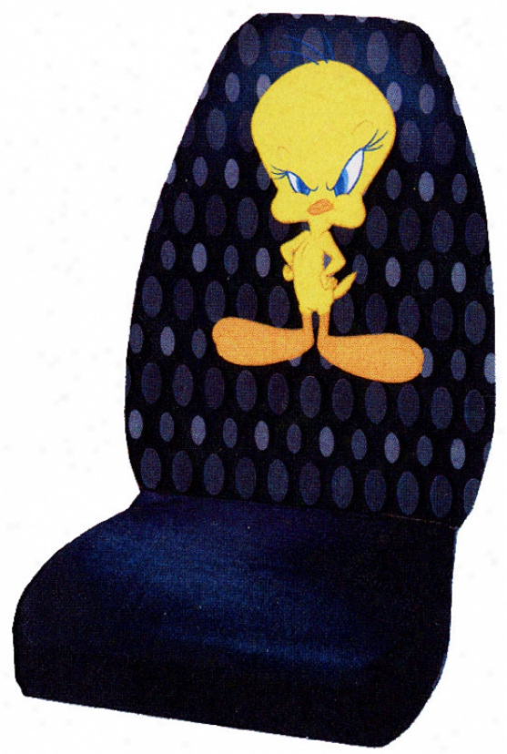 Tweety With Attitude Seat Cover
