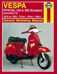 Vespa P/px 125 Haynes Repair Manual (1978 - 2006)