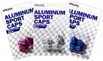 Conqueror Aluminum Sport Valve Caps