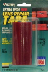 Victor Extra Wide Lens Red Repair Tape (3 5/8'' X 60'')