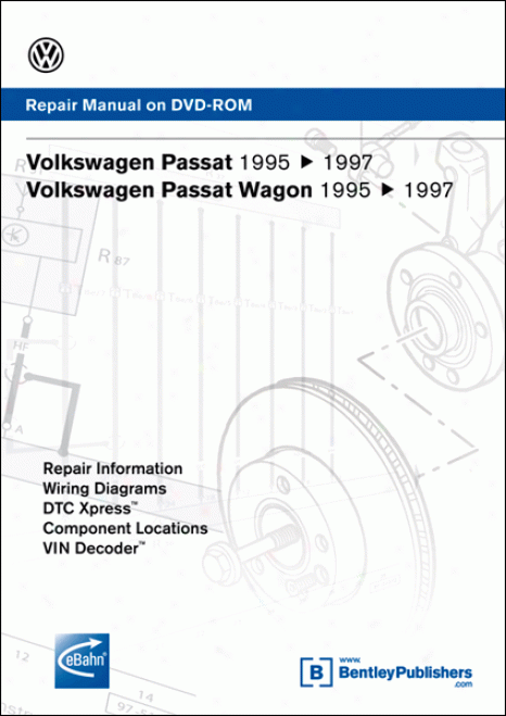 Volkswagen Passat 1995-1997 Repair Manual On Dvd-rom