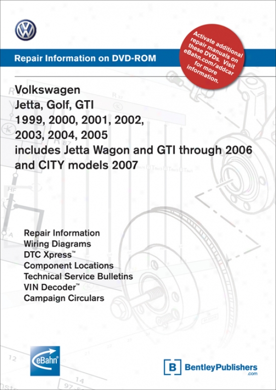 Volmswagen Repair Manual On Cd-rom