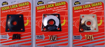 Wolo Black Door Lock Guard