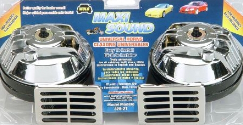 Wolo Maxi Sound Chrome Electric Horn
