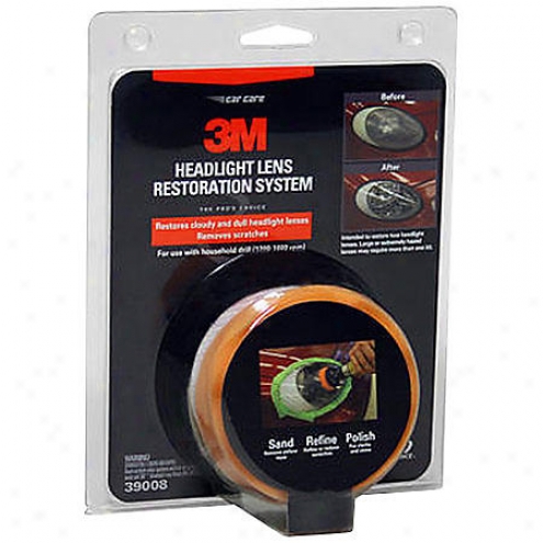 3m Headlight Lens Restoration System - 39008