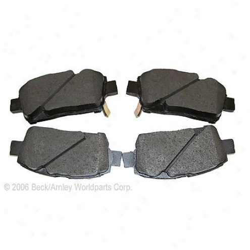 Beck/arnley Brake Pads/shoes - Front - 087-1621