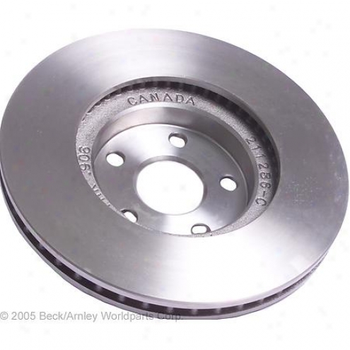 Beck/arnley Brake Rotor - Front - 083-2924