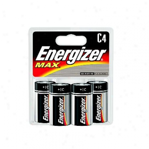Energizer Max C Alkaline Batteries (4-pack) - E93bp-4
