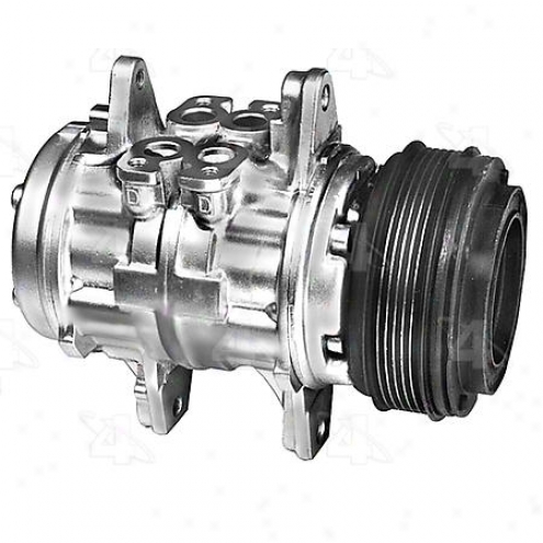 Factory Air A/c Compressor W/clutcj - 57343