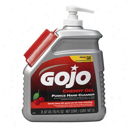 Gojo Cherry Gel Pumice Hand Cleaner (2 Liter) - 2356