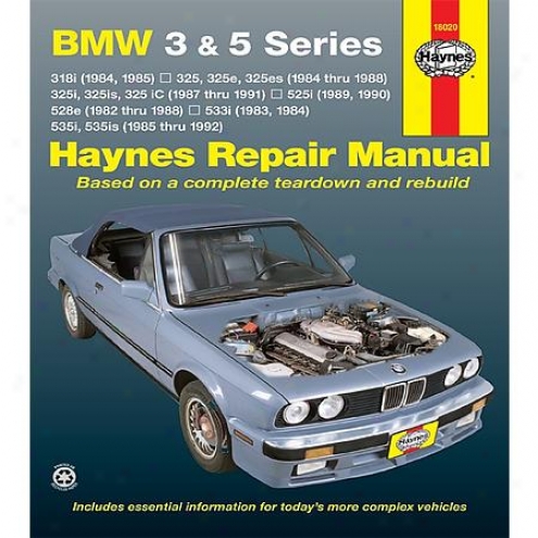 Haynes Repair Manual - Vehicle - 18020