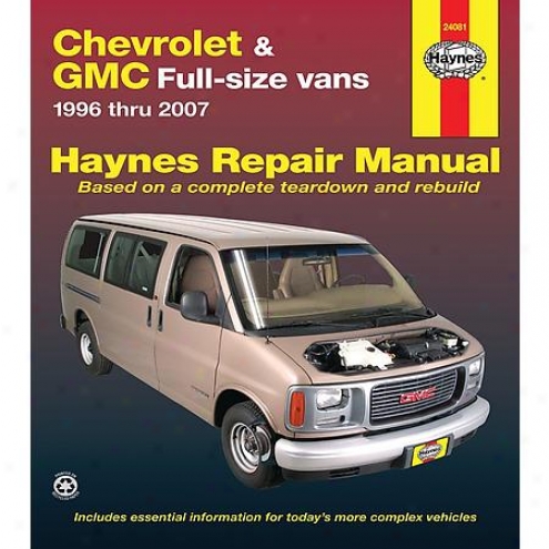Haynes Repair Manual - Vehicle - 24081