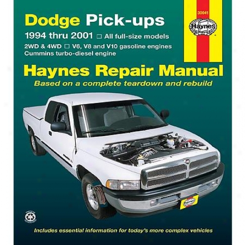 Haynes Repair Manual - Vehicle - 30041