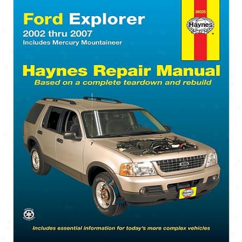 Haynes Repair Manual - Vehicle - 36025