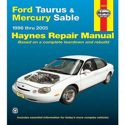 Haynes Repair Manual - Vehicle - 36075