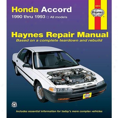 Haynes Repair Manual - Vehicle - 42012