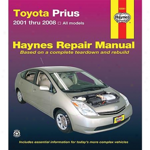 Haynes Repair Manual - Vehicle - 92081