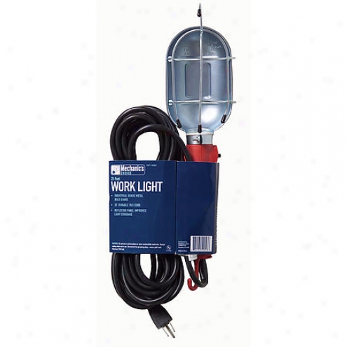 Mechanic's Choice Worklight W/metal - Mc809/tl-25mc/t