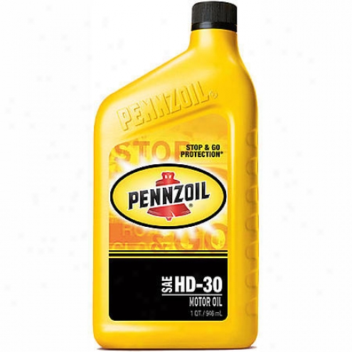 Pennzoip 30w 4-cycle Conventional Motor Oil (48 Oz.) - 3587