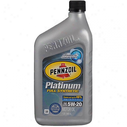 Pennzoil Platinum 5w-20 Synthetic Motor Oil (1 Qt.) - 5063684