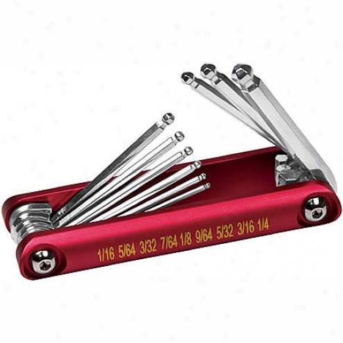 Performance Tools 9-piece Sae Plait Hex Key Put - W9132