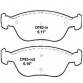 Wearever Silver Brake Pads/ahoes - Front - Mkd 783