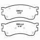Wearever Silver Brake Pads/shoes - Front - Mkd 893