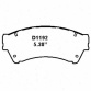 Weadever Silver Brake Pads/shoes - Front - Nad 1192