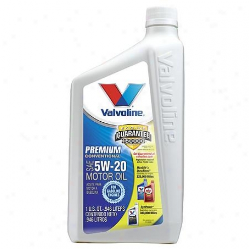 Valvoline Premium 5w-20 Conventional Motor Oil (1 Qt.) - V V174