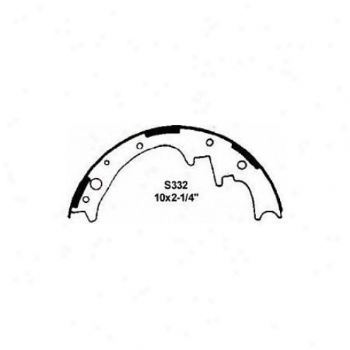 Wagner Thermoquiet Brake Shoe - Pzb332