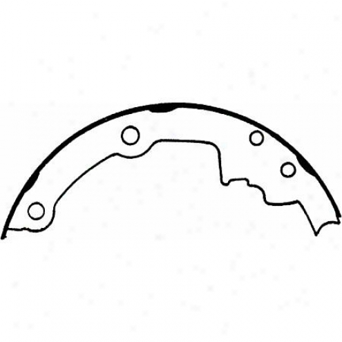 Wagner Thermoquiet Riveted Brake Shoe - Pab552r