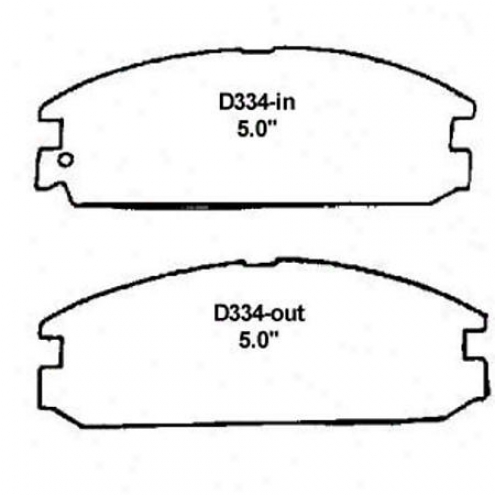 Wearever Gold Brake Pads/shoes - Front - Gmkd 334