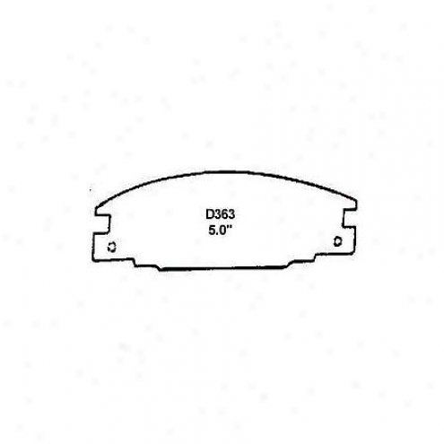 Wearever Gold Brake Pads/shoes - Front - Gmkd 363