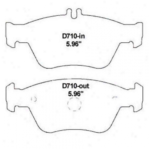 Wearever Soft and clear  Brake Pads/shoes - Front - Mkd 710