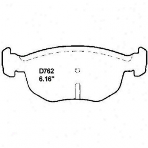 Wearever Silver Brake Pads/shoes - Front - Mkd 762