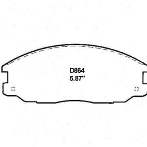 Wearever Soft and clear  Brake Pads/shoes - Front - Mkd 864